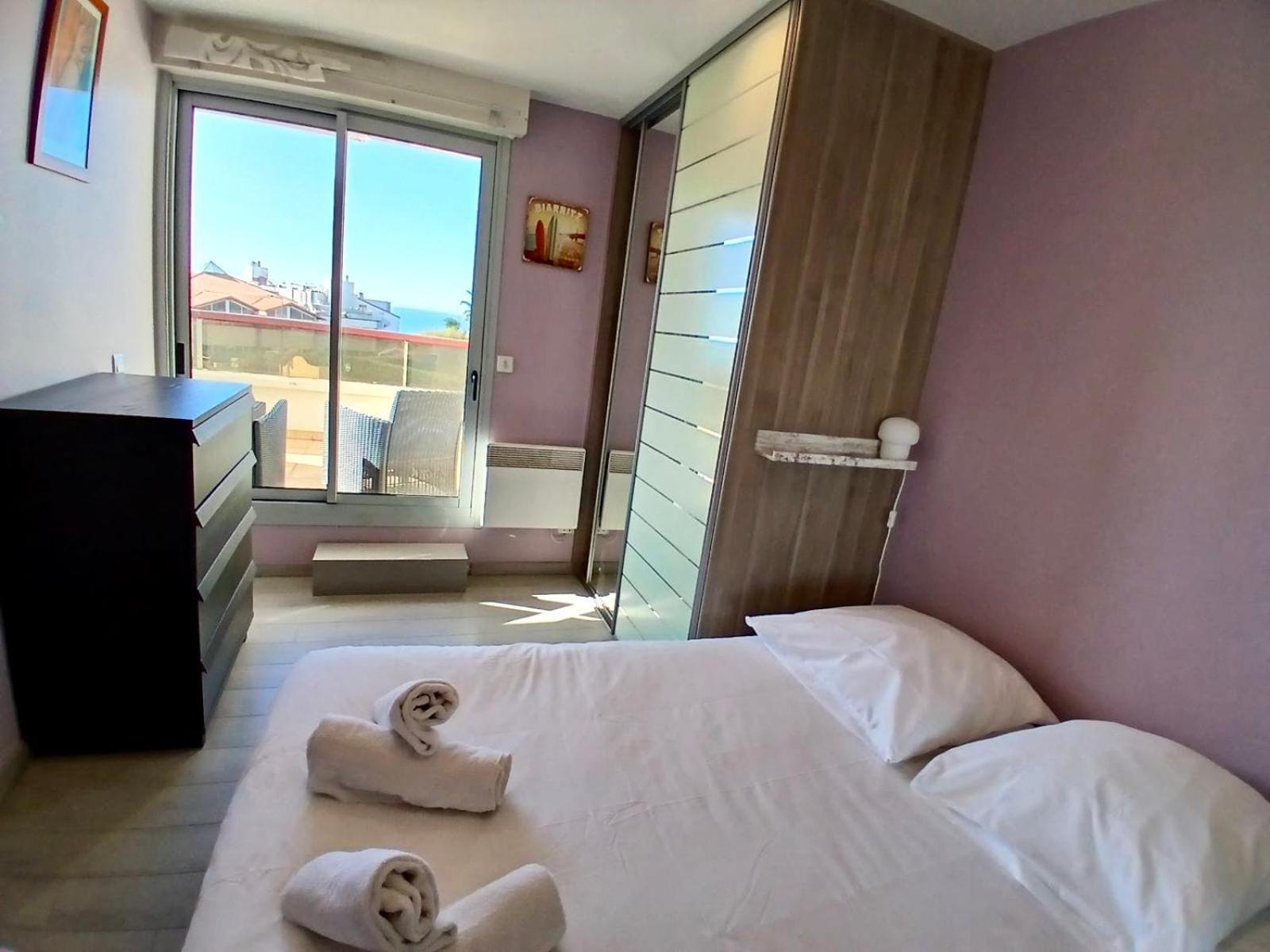 Vue Sur Mer Et Plage De Marbella Biarritz Exterior photo